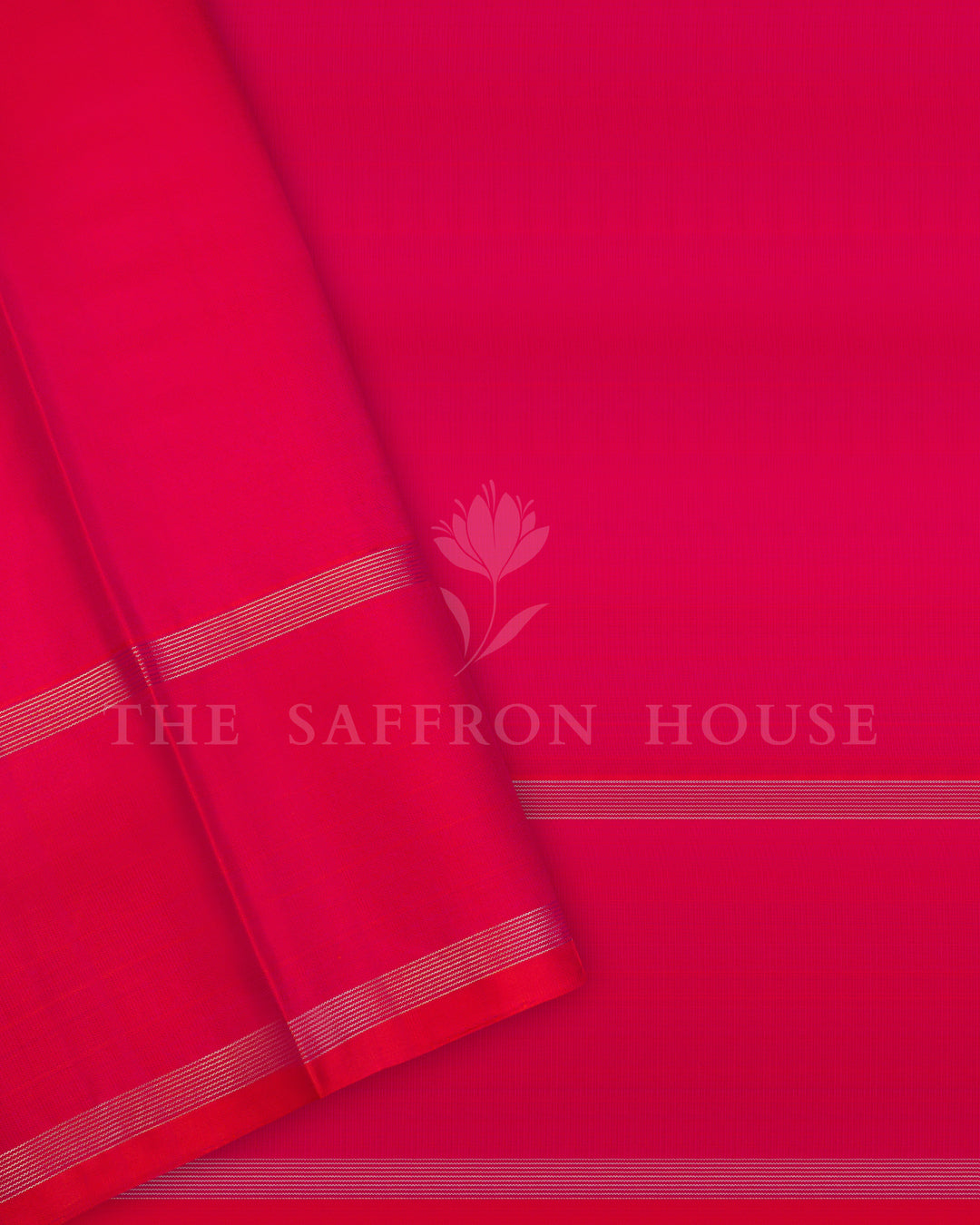 Handloom Kanjivaram Silk Saree in Rani Pink And Fuchsia Pink - TSH250185