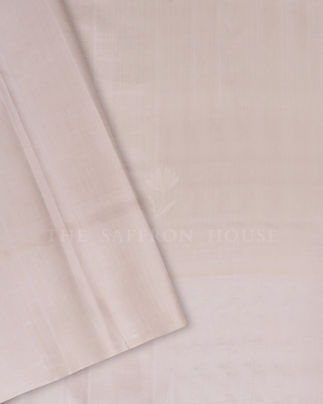 Teal Blue And Light Beige Gadwal Silk - TSH8460100