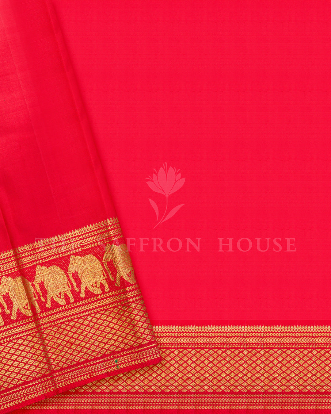 Shakti | Red Kanchivaram Silk Saree