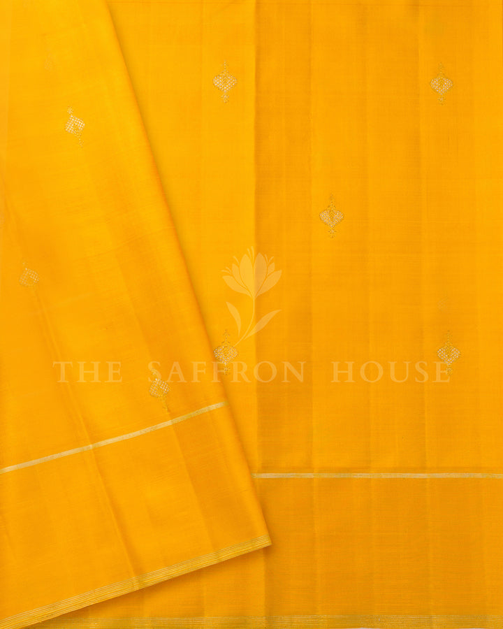 Multicolour Striped Kanchivaram Silk Saree