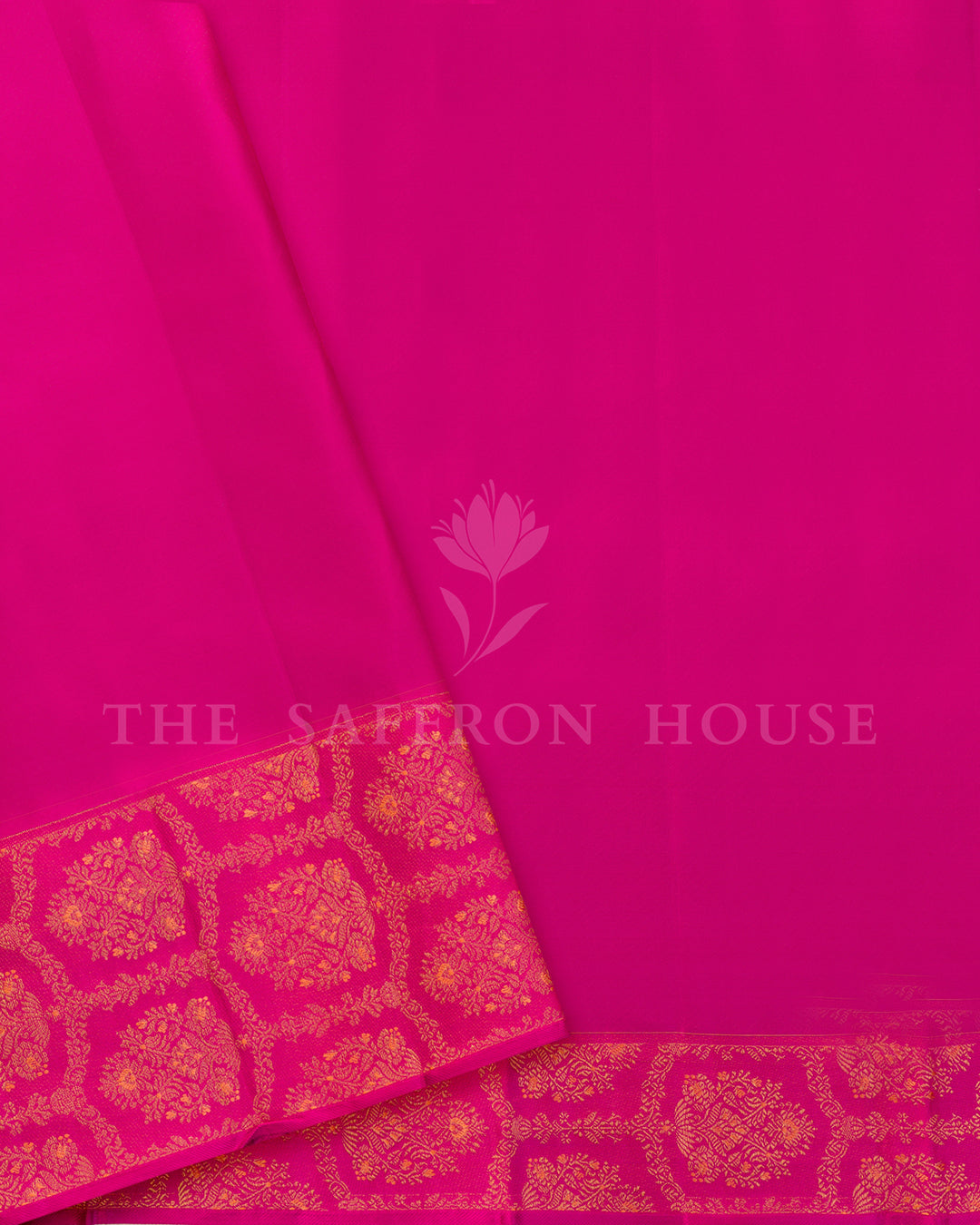 Rani Pink Kanchivaram Silk Saree