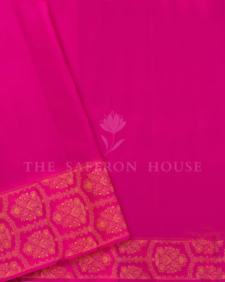 Rani Pink Kanchivaram Silk Saree