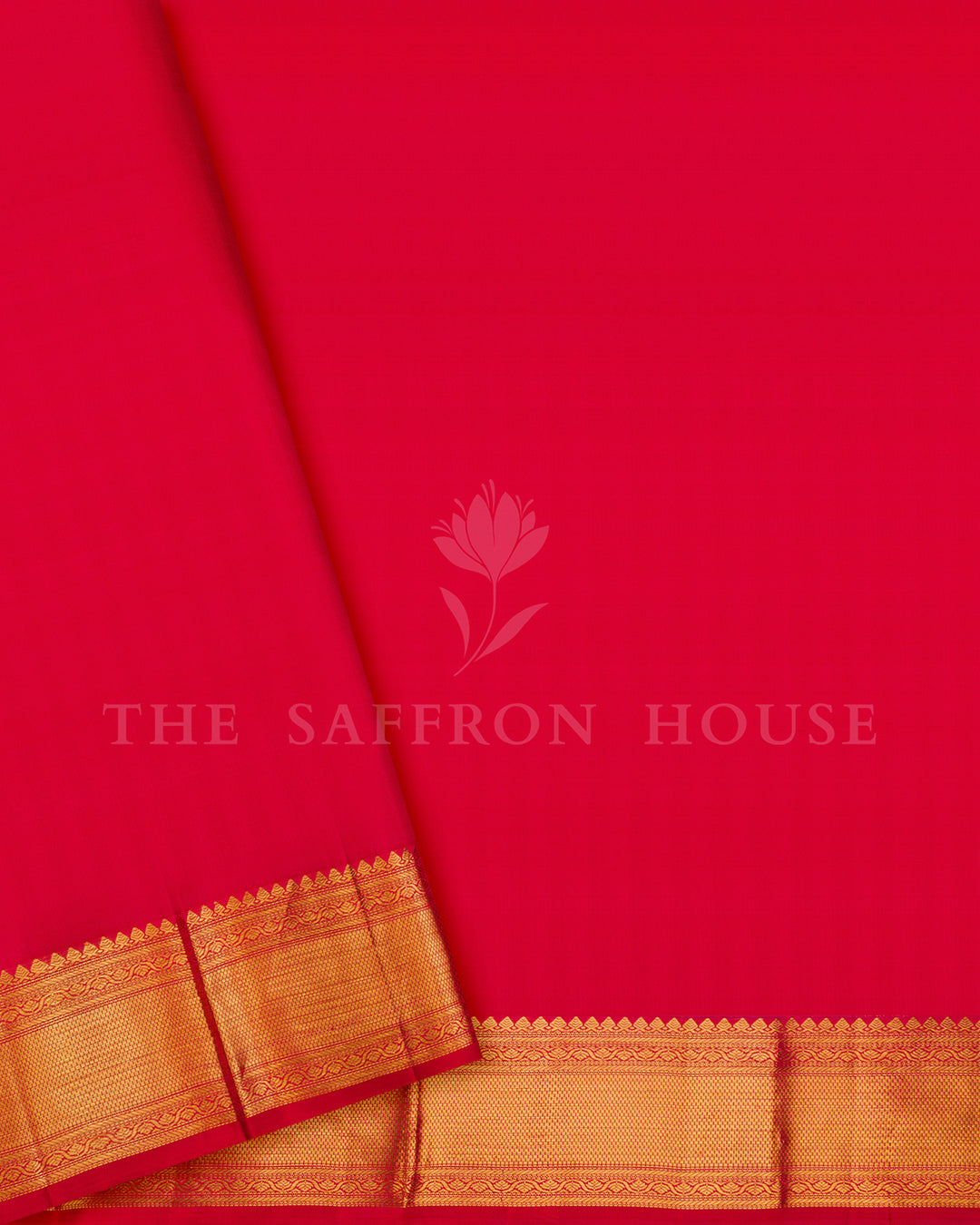 Multicolor Shot-Silk Kanchivaram Saree with Silver-Gold Floral Clusters