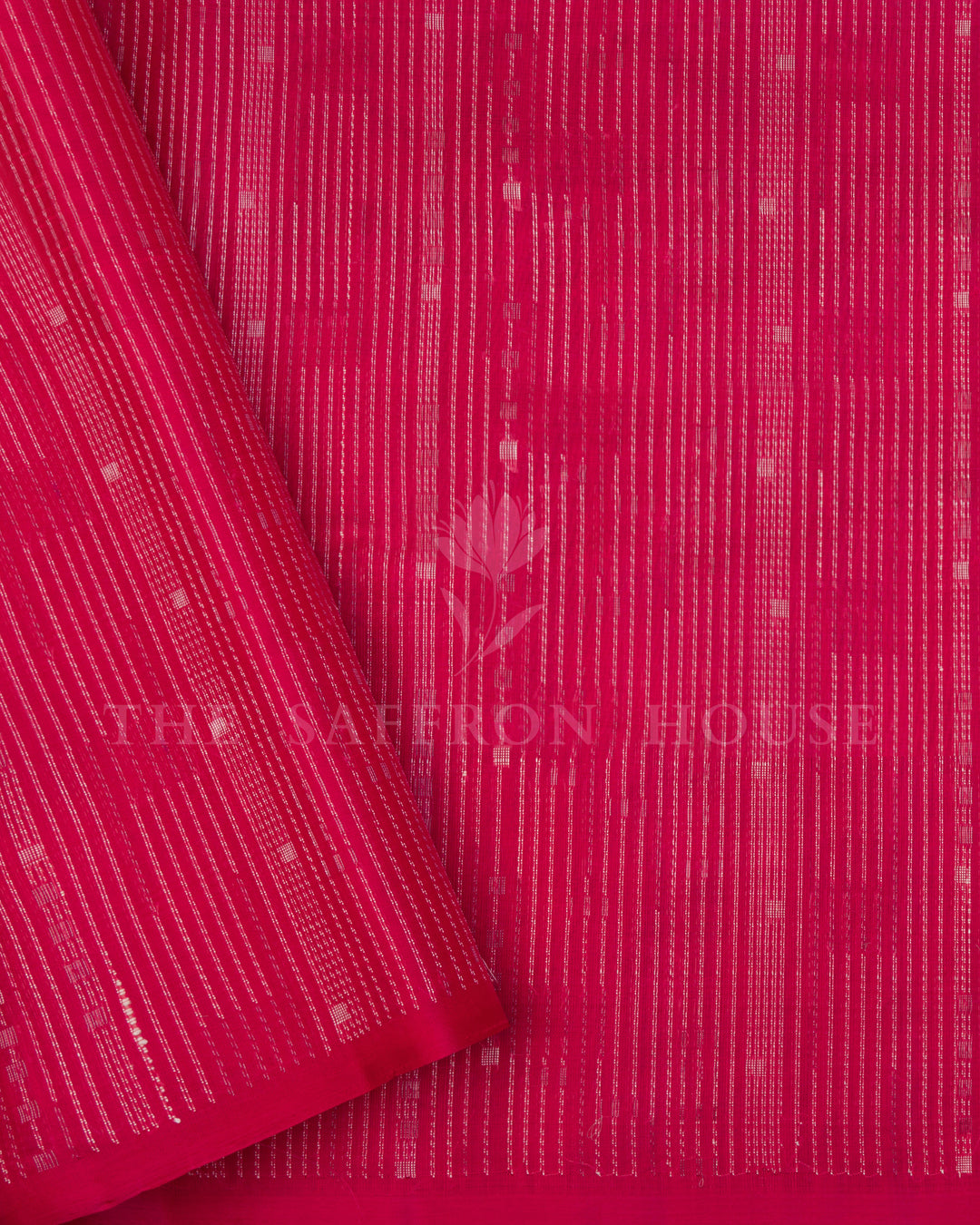 Handloom Eri Silk Saree in Rani Pink And Peach- TSH6047