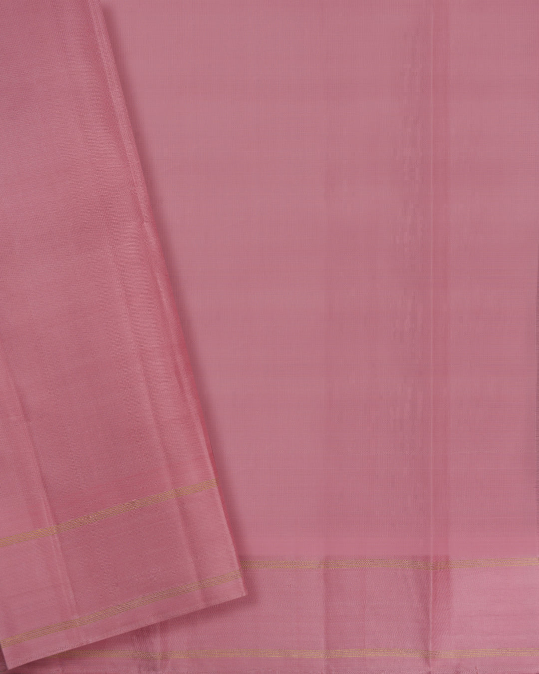 Light Powder Pink Handwoven Kanjivaram Silk Saree - TSH2506235