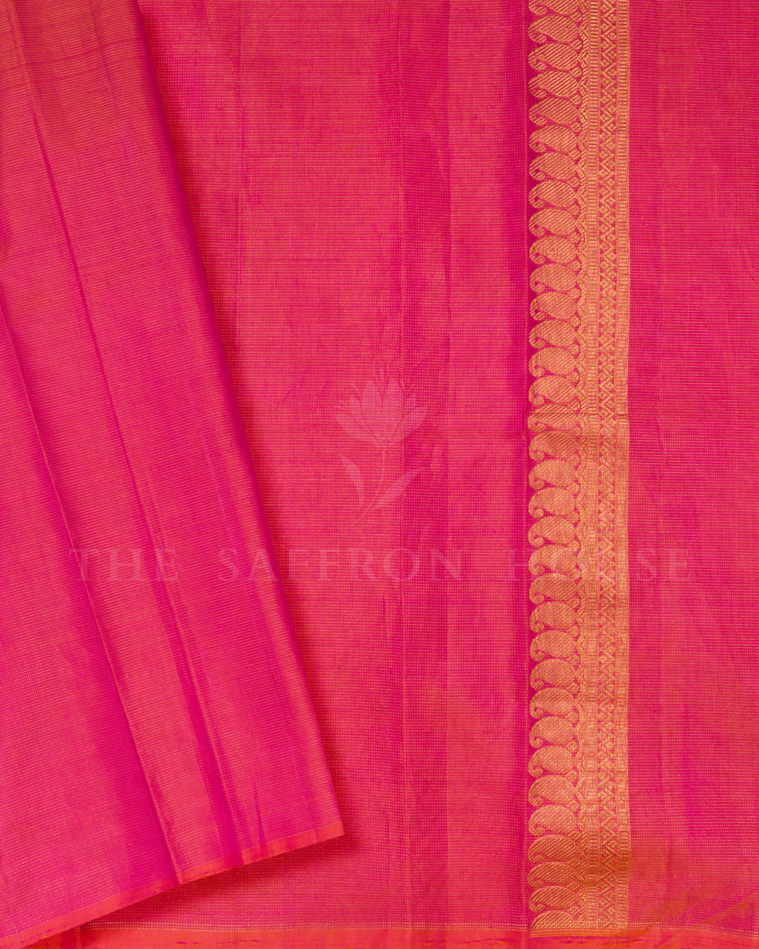 Sea Green Handwoven Kanjivaram Silk Saree - TSH807-View5