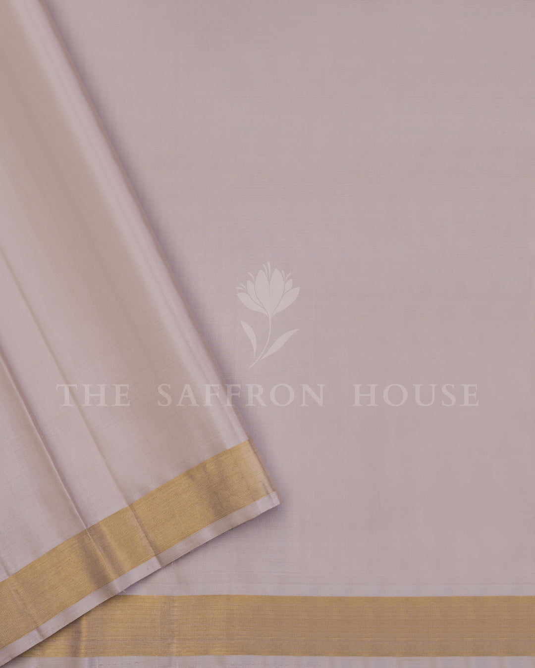 Handloom Kanjivaram Silk Saree in Pastel Multicolours - TSH250187