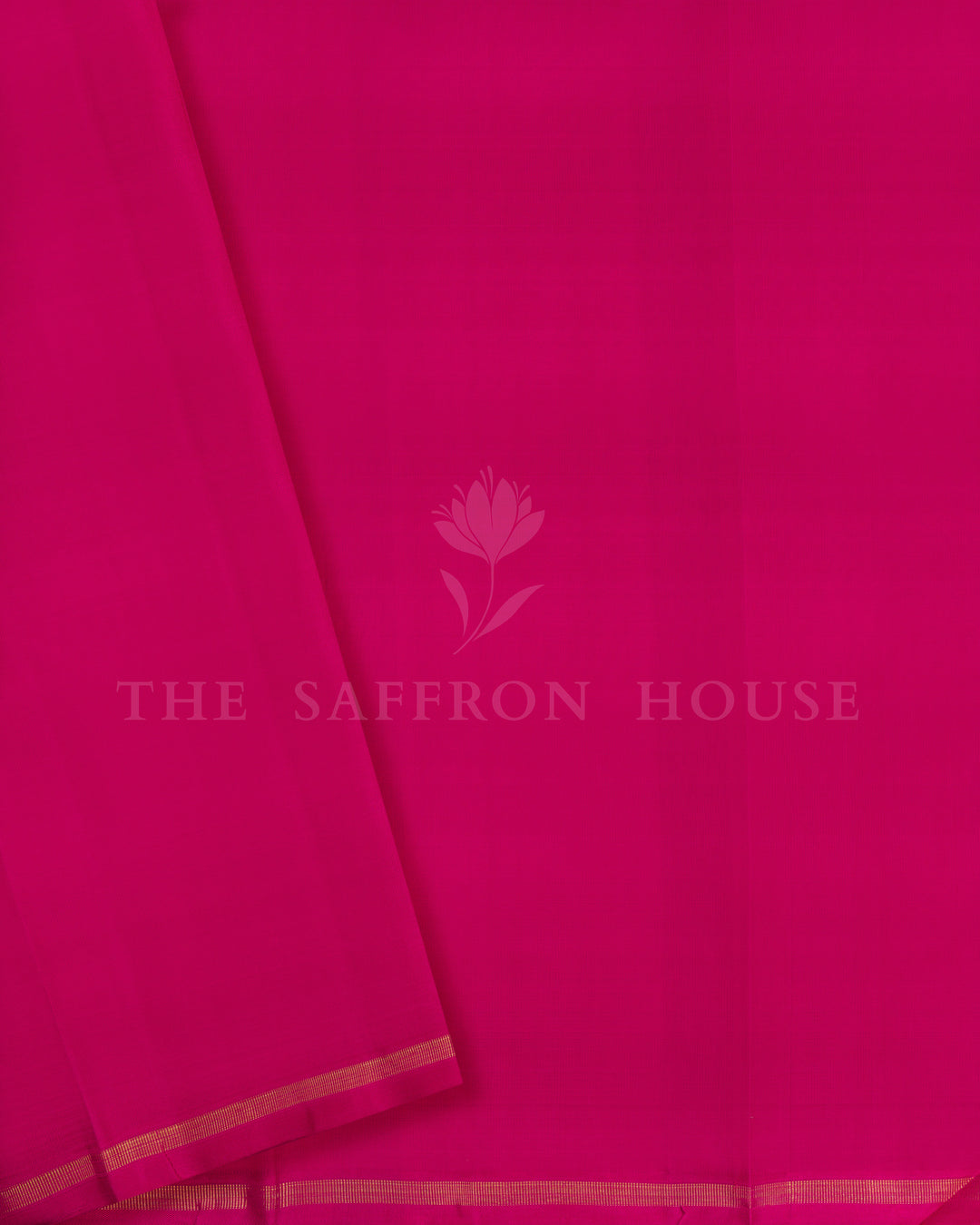 Pastel Mint Green And Pink Handwoven Kanjivaram Silk Saree - TSH2506232