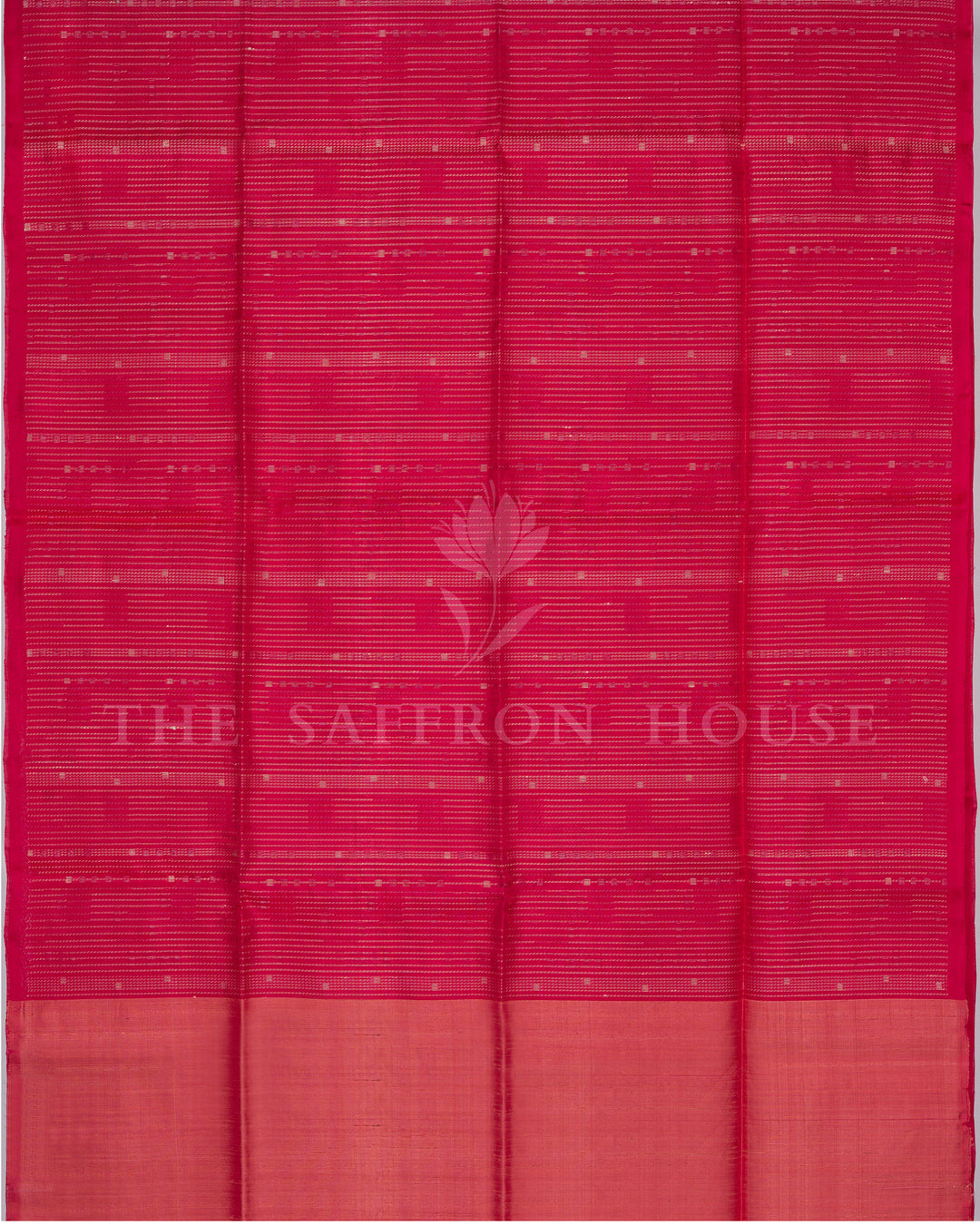 Handloom Eri Silk Saree in Rani Pink And Peach- TSH6047
