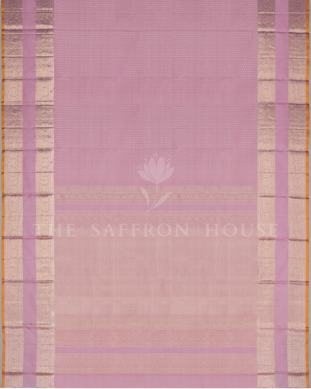 Handloom Kanjivaram Silk Saree in Soft Rose Pink - TSH250102