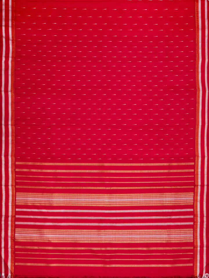 Red Kanchivaram Silk Saree