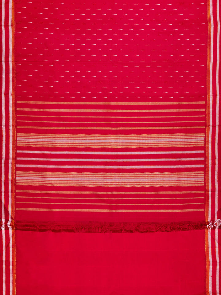Red Kanchivaram Silk Saree