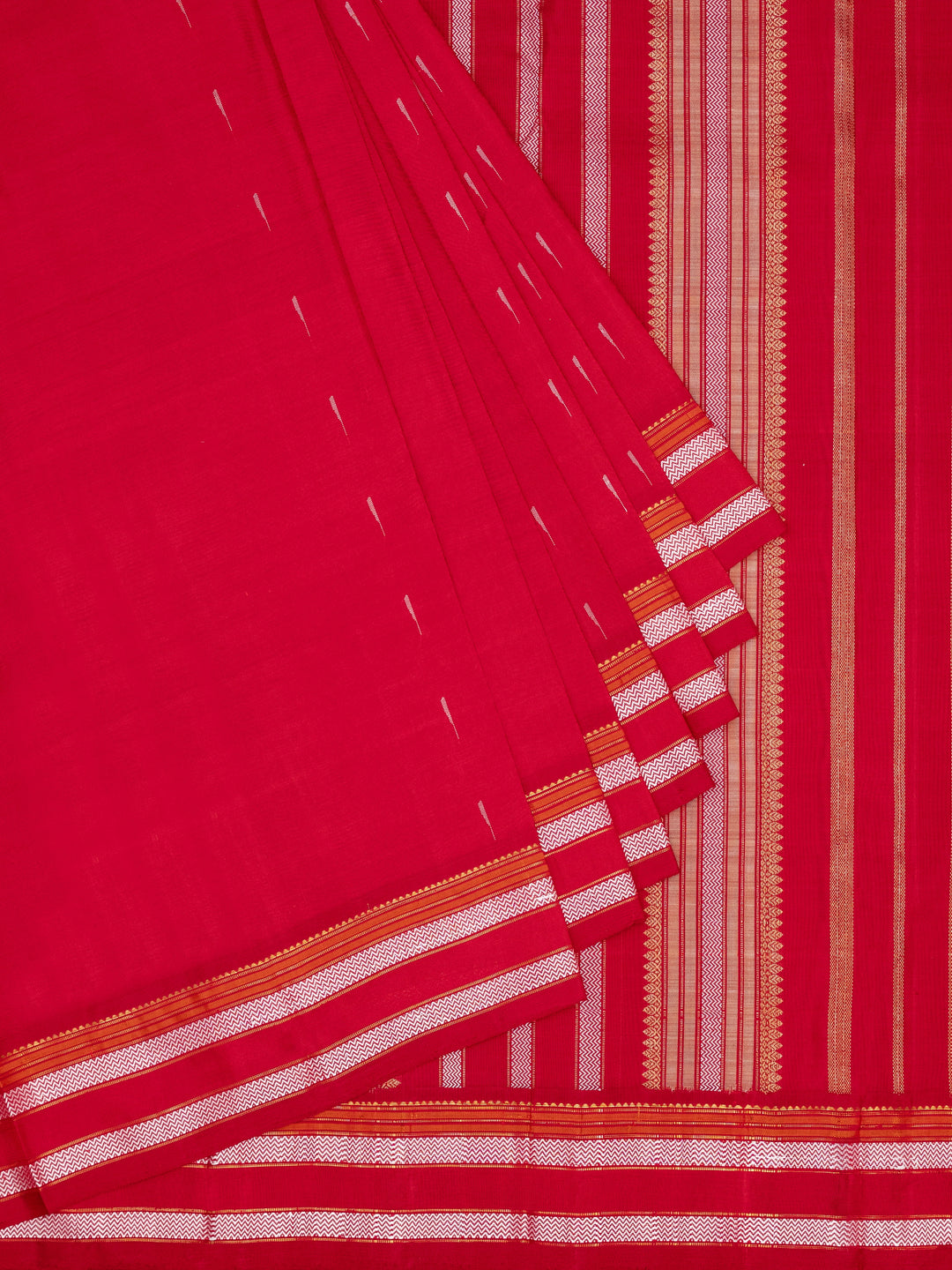Red Kanchivaram Silk Saree
