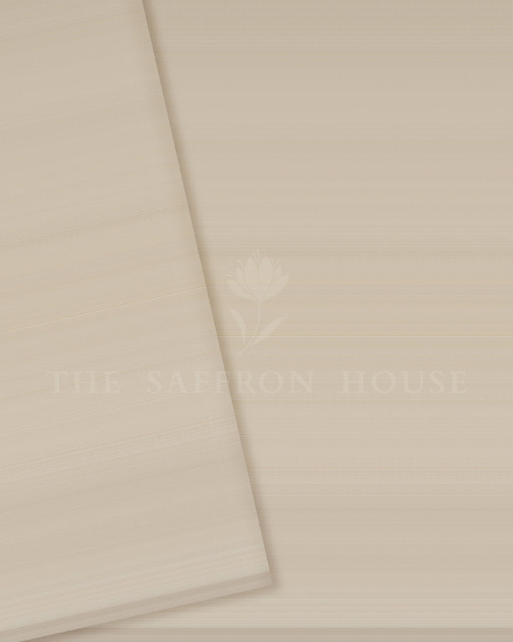 Red And Sand Beige Gadwal Silk Saree – The Saffron House