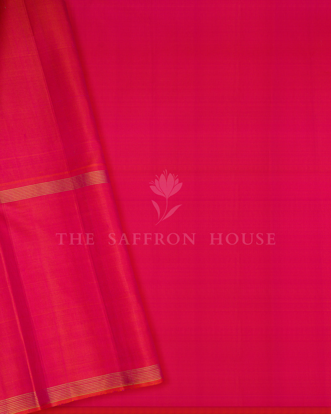 Pure White And Red Korvai Kanjivaram Silk Saree – The Saffron House