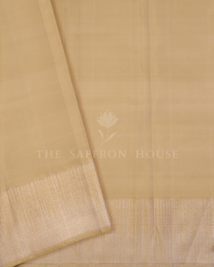 Purple And Aubergine Kanjivaram Silk Saree – The Saffron House