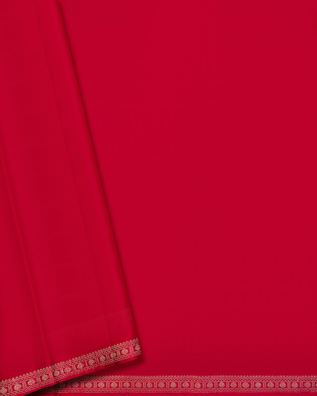 Purple And Red Kanjivaram Silk Saree – The Saffron House