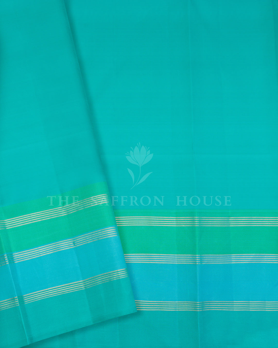 Sand Beige And Pure White Kattam Kanjivaram Silk Saree – The Saffron House