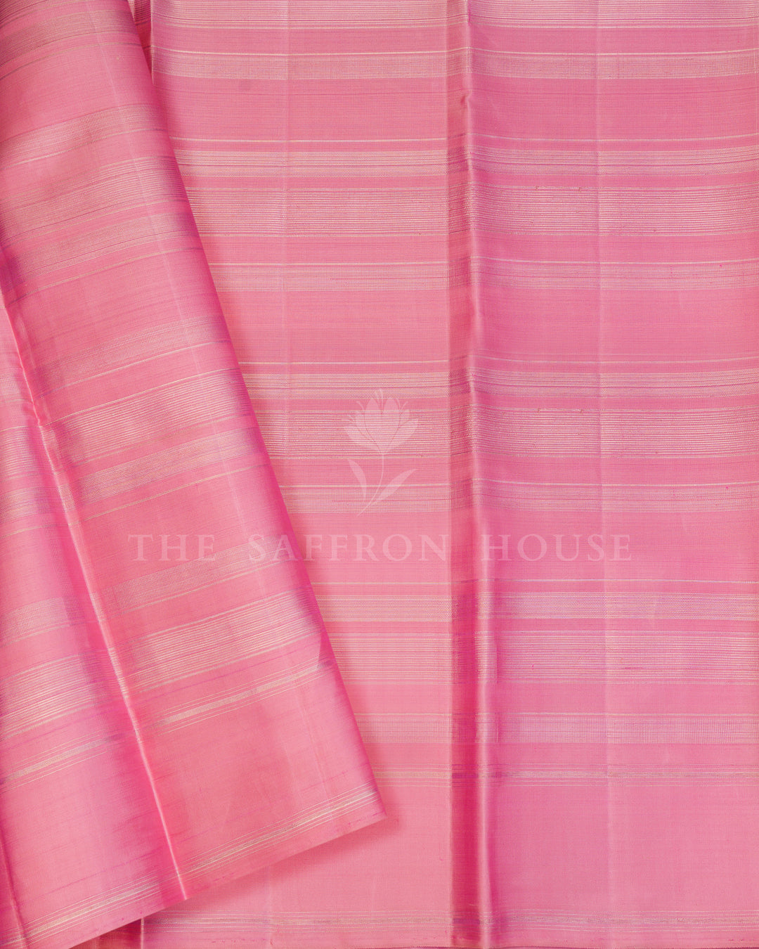 Blue And Pink Kanjivaram Silk Saree – The Saffron House