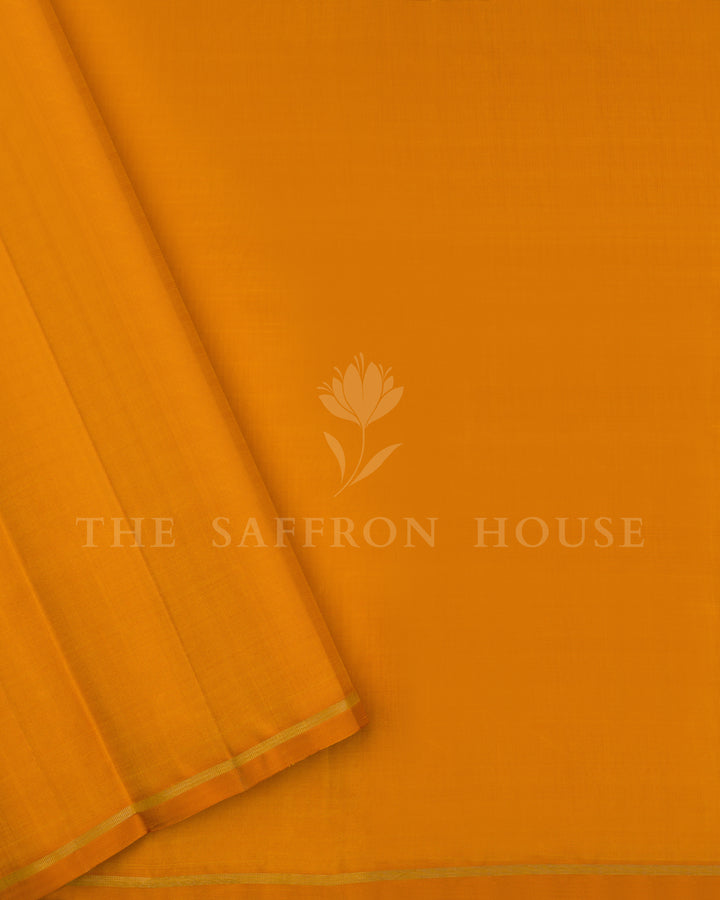 Red And Crimson Red Kanjivaram Silk Saree – The Saffron House