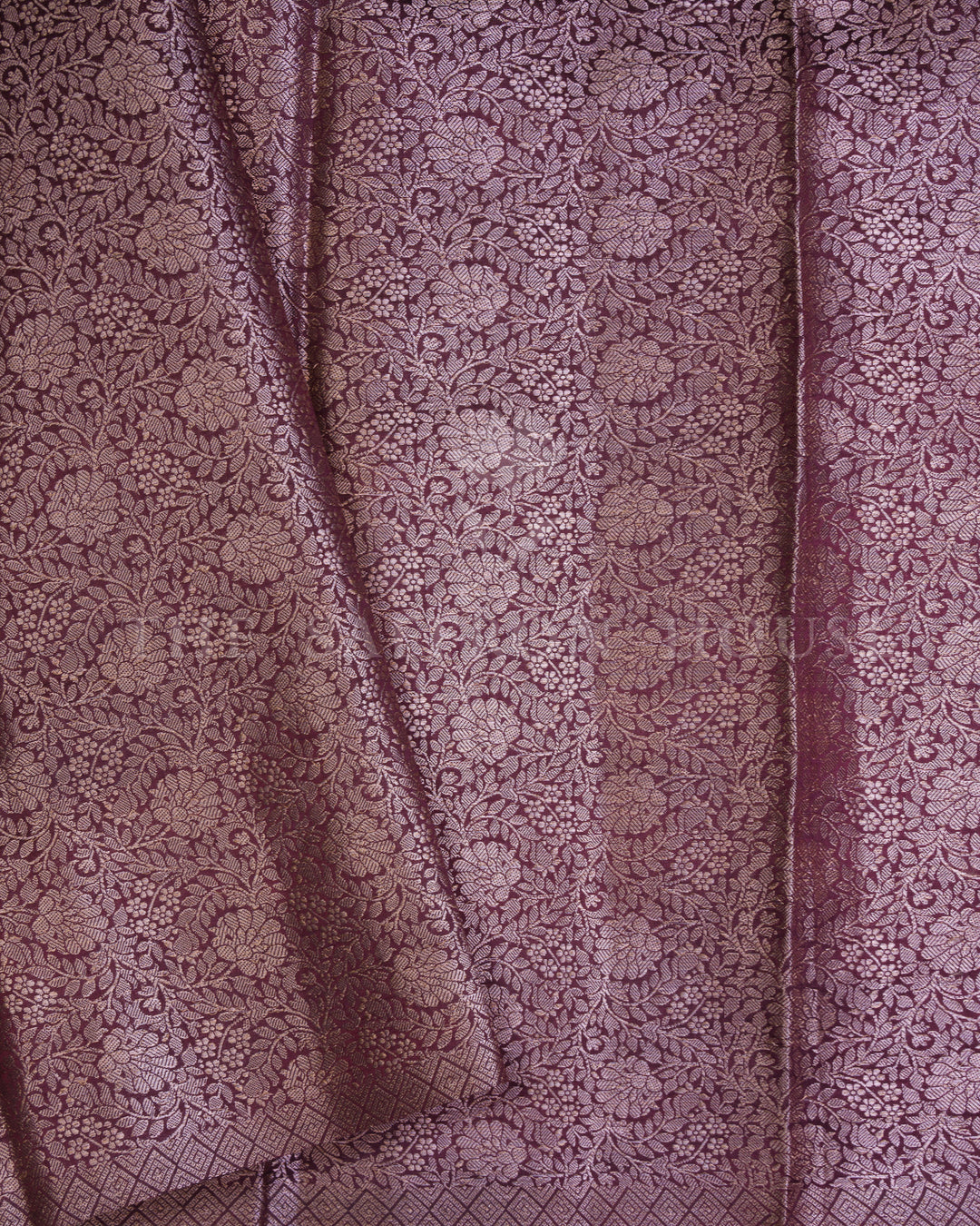 Wine Eri Silk Saree – The Saffron House