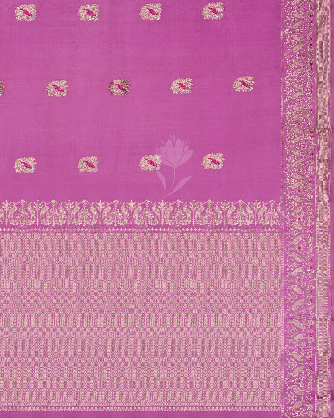 Rani Pink Mashru Banarasi Saree – The Saffron House