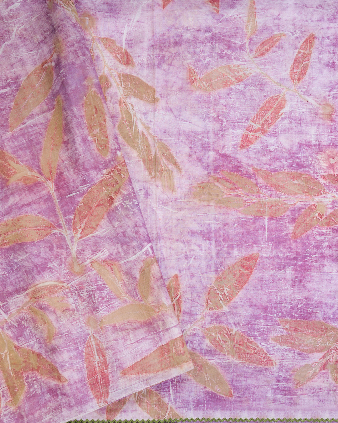 Mauve And Pink Mulberry Silk Saree – The Saffron House