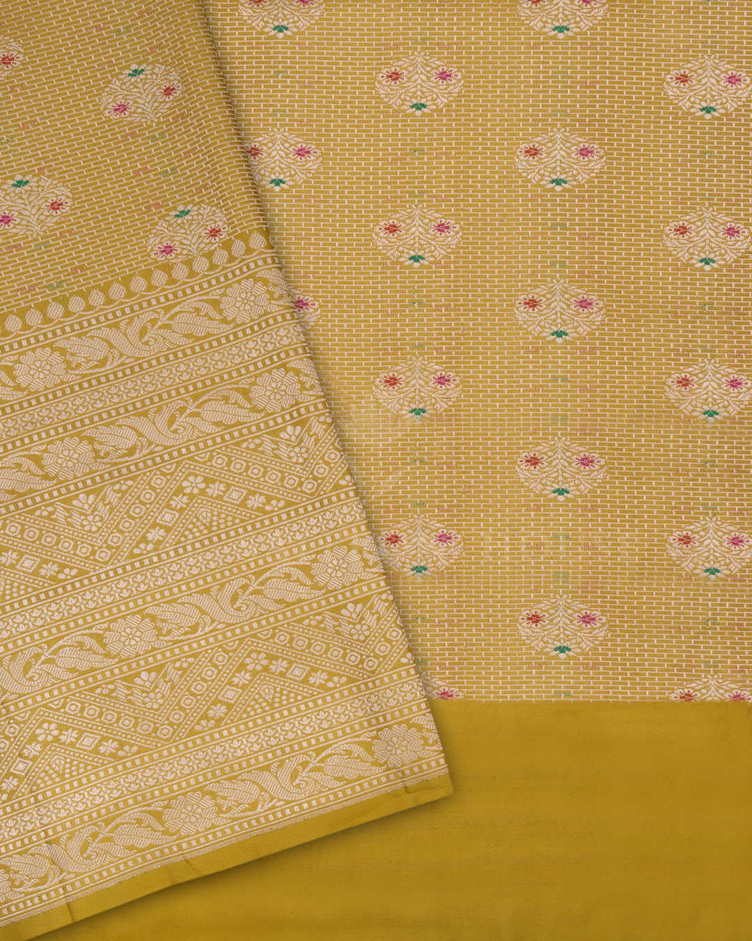 Purple Banarasi Silk Saree – The Saffron House