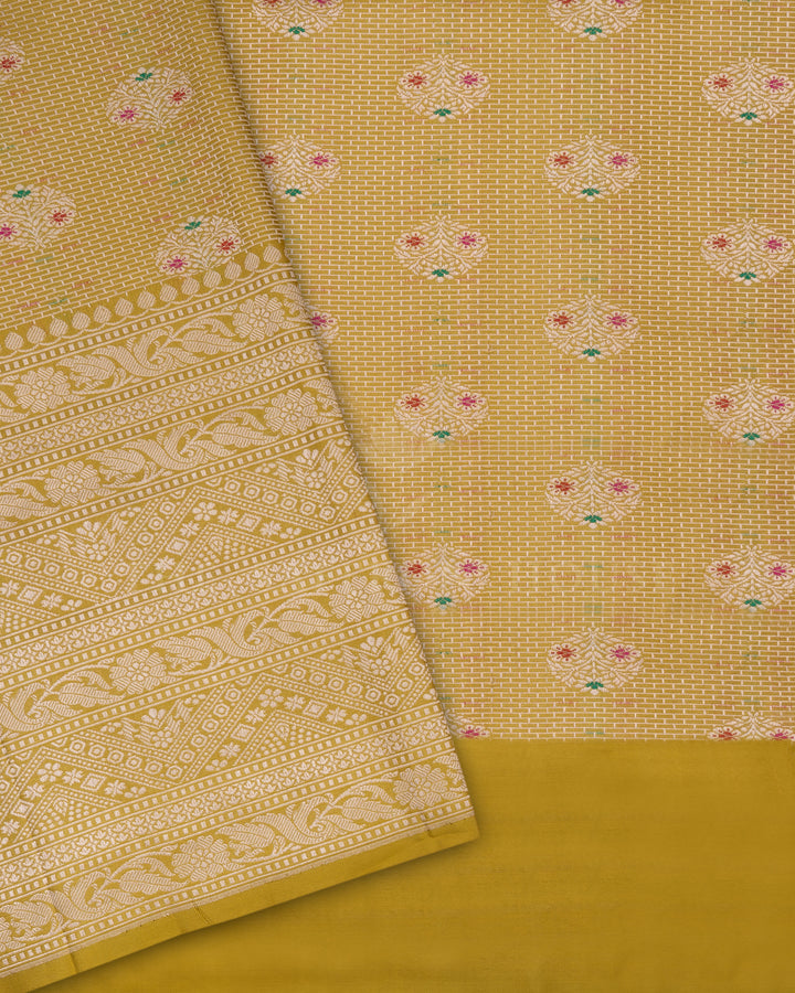 Purple Banarasi Silk Saree – The Saffron House