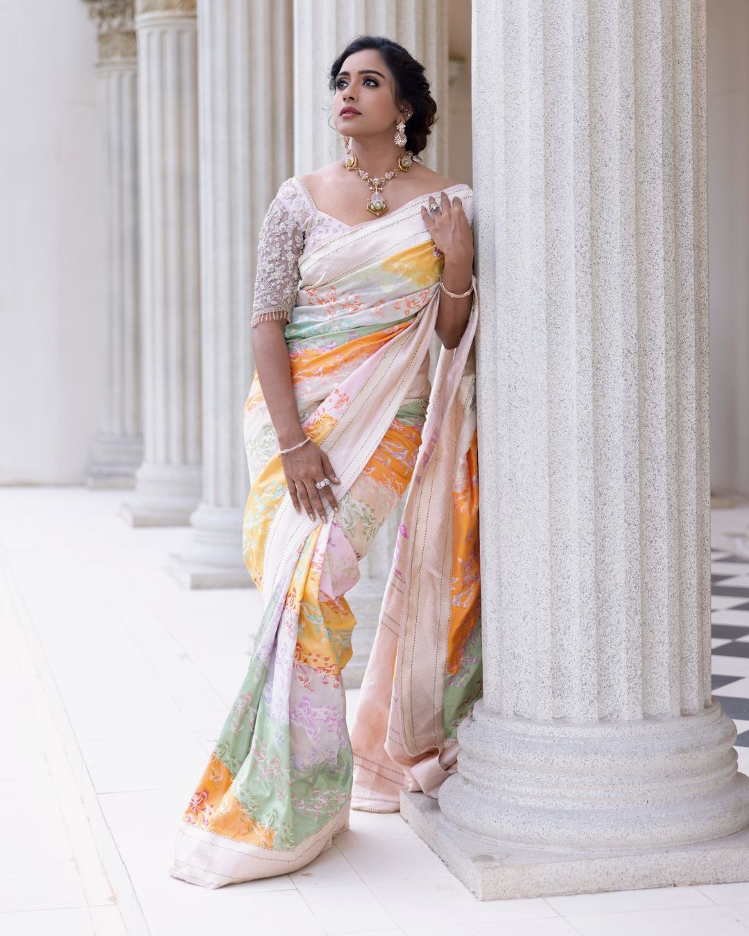 Vithika in The Saffron House lookbook